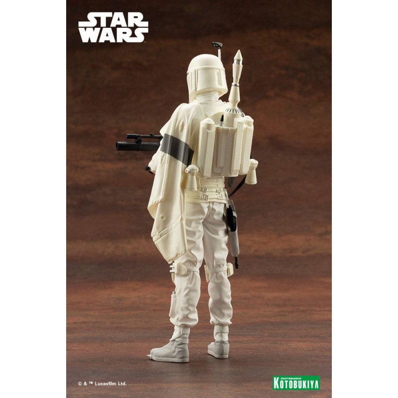 Star Wars statuette PVC ARTFX+ 1/10 Boba Fett White Armor Ver. 18 cm