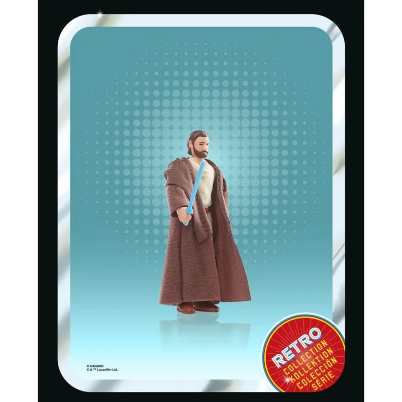 Star Wars: Obi-Wan Kenobi Retro Collection figurine 2022 Obi-Wan Kenobi (Wandering Jedi) 10 cm