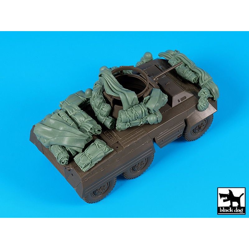 Accessoire militaire Black dog Set d'accessoires pour véhicule