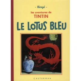 Tintin Tome 5 - Le Lotus Bleu (Fac-Similé N&B 1934-35 - Petit Format)