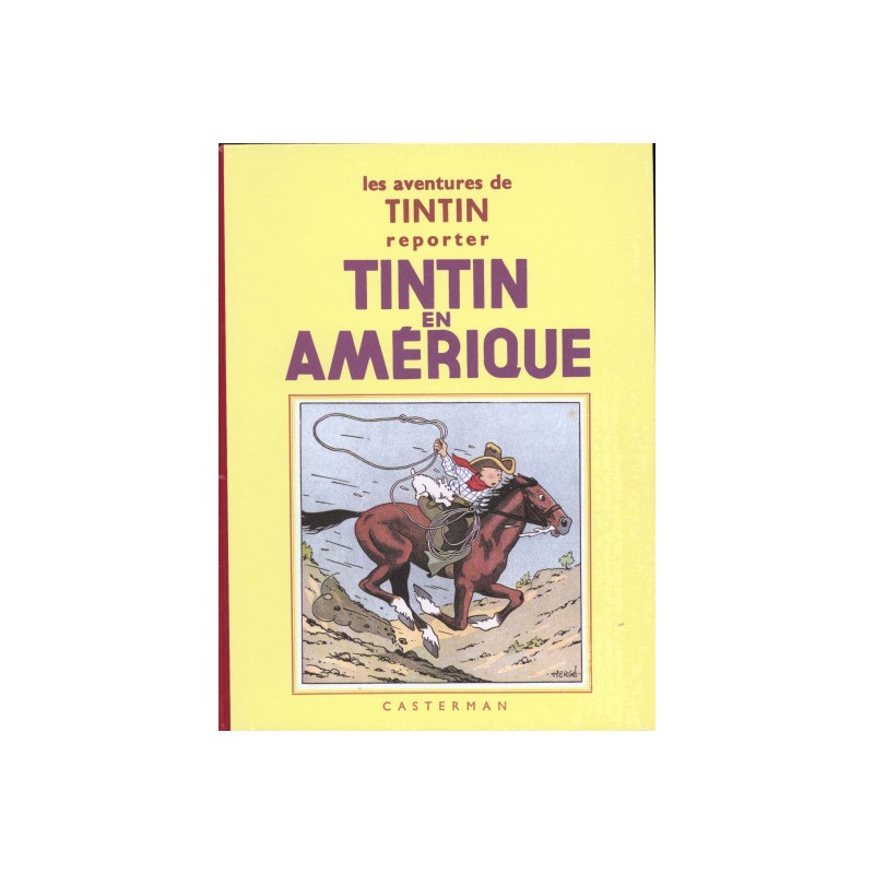 Tintin Tome 3 - Tintin En Amérique (Fac-Similé N&B 1931-32)