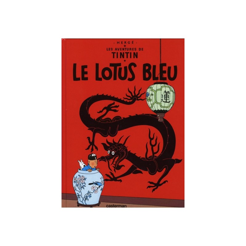 Tintin Tome 5 - Le Lotus Bleu (Petit Format)