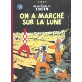 Tintin Tome 17 - On A Marché Sur La Lune (Fac-Similé Couleurs 1954)