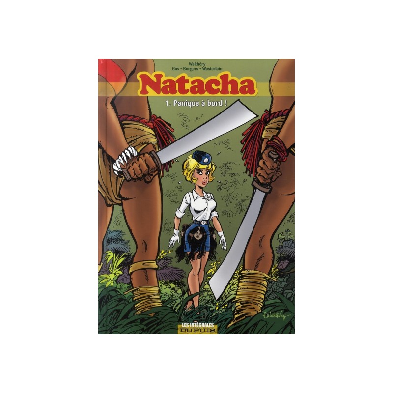 Natacha - Intégrale Tome 1 - Panique À Bord