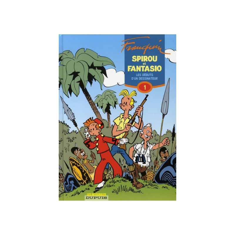 Spirou Et Fantasio - Intégrale Tome 1 - Les Débuts D'Un Dessinateur