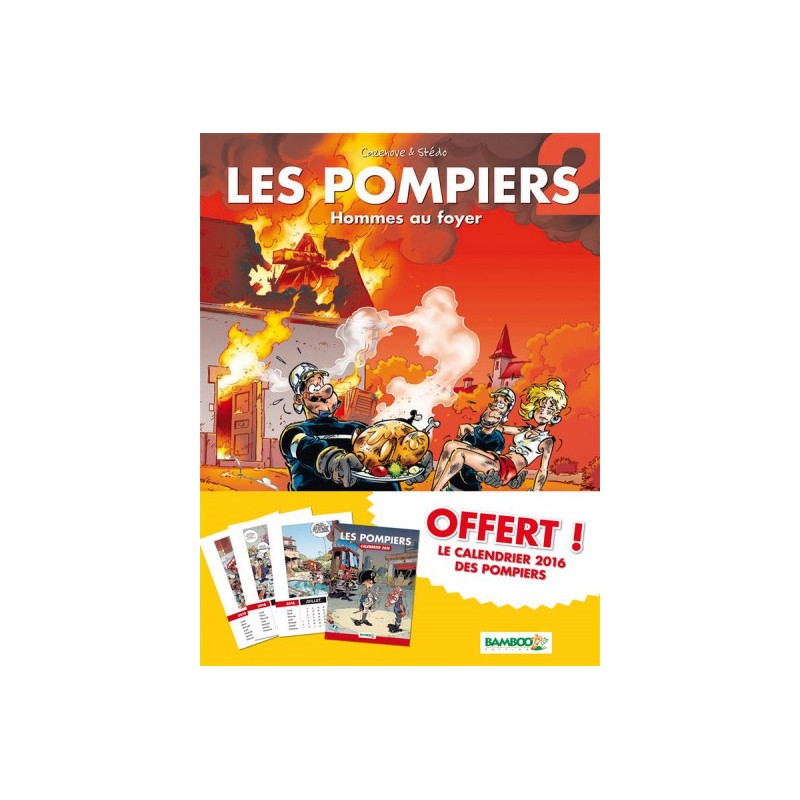 Les Pompiers Tome 2 - Pack Calendrier 2016