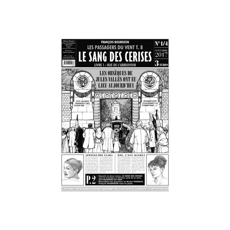 Les Passagers Du Vent - Journal Tome 8 - Le Sang Des Cerises 1/4