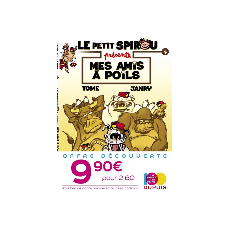 Le Petit Spirou Présente - Pack Découverte Tomes 4 Et 7