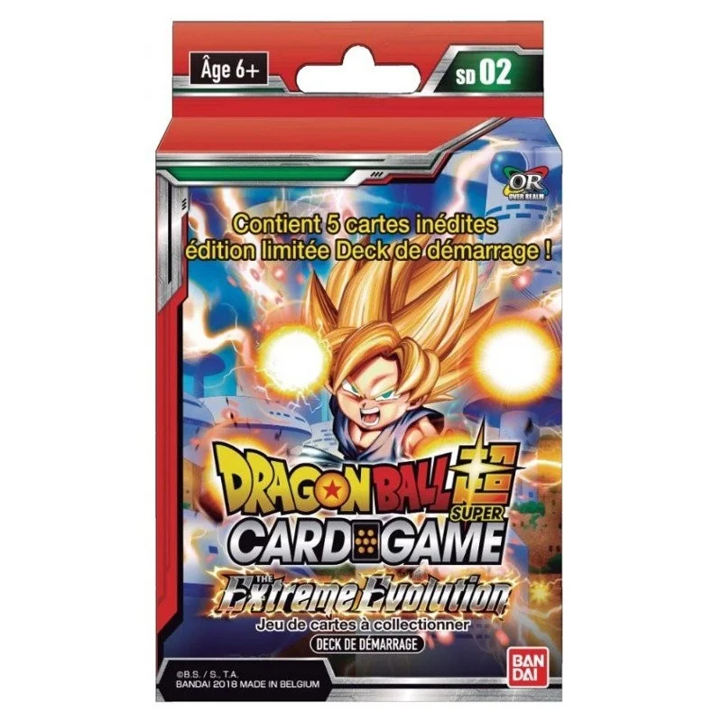 Starter Deck Dragon Ball Super Card Game Extreme Evolution