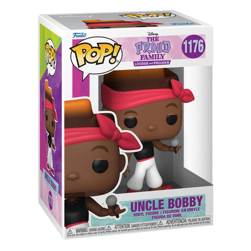 The Proud Family: Louder and Prouder POP! Disney Vinyl figurine Uncle Bobby 9 cm