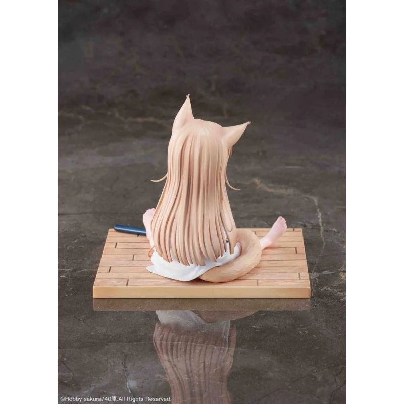 My Cat Is a Kawaii Girl statuette PVC 1/6 Kinako Sitting Fish Ver. 14 cm