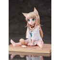 My Cat Is a Kawaii Girl statuette PVC 1/6 Kinako Sitting Fish Ver. 14 cm