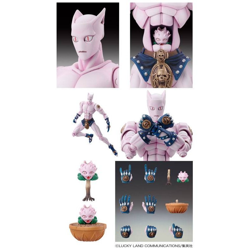 JoJo's Bizarre Adventure Part4 figurine Super Action Chozokado (Killer Queen Second) 16 cm