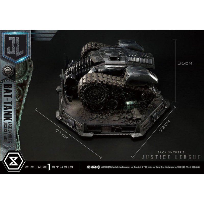 Zack Snyder's Justice League diorama Museum Masterline Bat-Tank Deluxe Version 36 cm