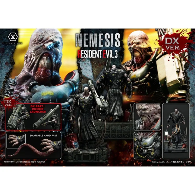 Resident Evil 3 statuette 1/4 Nemesis Deluxe Version 92 cm