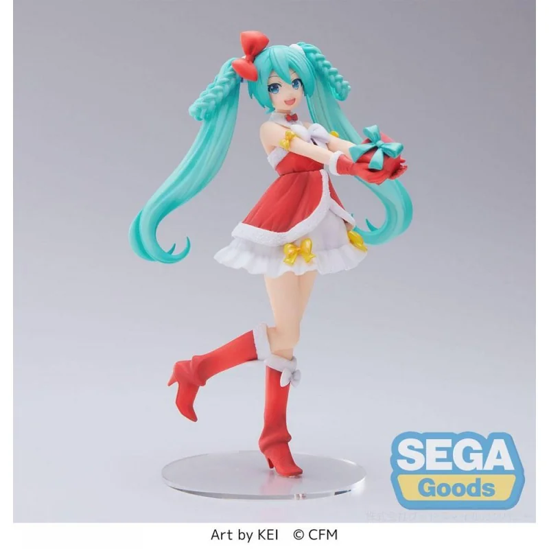 Hatsune Miku Series statuette PVC SPM Hatsune Miku Christmas 2022 Ver. 21 cm