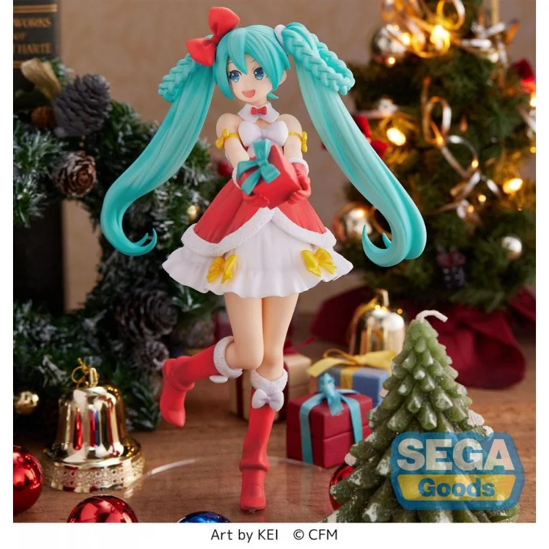 Hatsune Miku Series statuette PVC SPM Hatsune Miku Christmas 2022 Ver. 21 cm