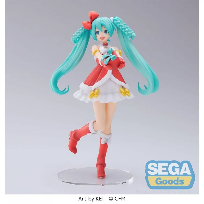 Hatsune Miku Series statuette PVC SPM Hatsune Miku Christmas 2022 Ver. 21 cm