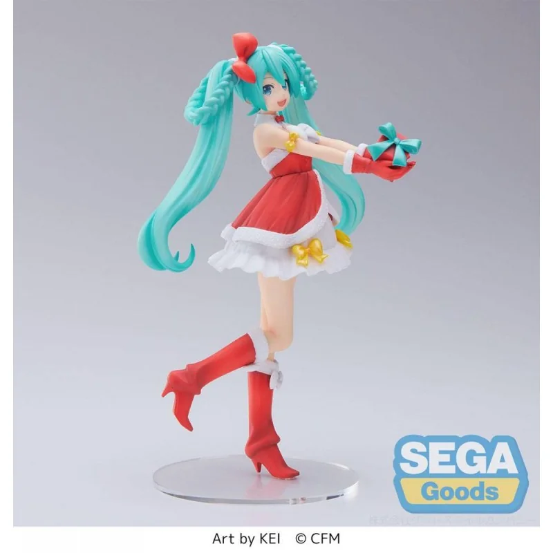 Hatsune Miku Series statuette PVC SPM Hatsune Miku Christmas 2022 Ver. 21 cm