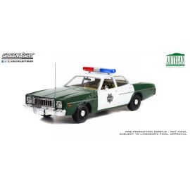 Miniature PLYMOUTH FURY 1975 "CAPITOL CITY POLICE"