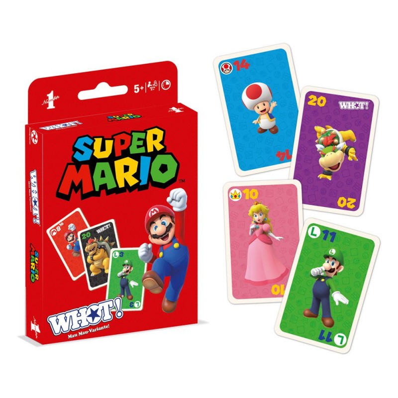 Winning moves Super Mario jeu de cartes WHOT! *ALLEMAND*