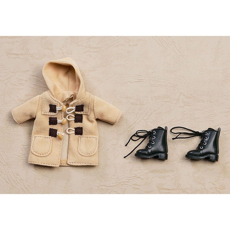 Accessoires pour figurines Original Character accessoires pour figurines Nendoroid Warm Clothing Set: Boots & Duffle Coat (Beige