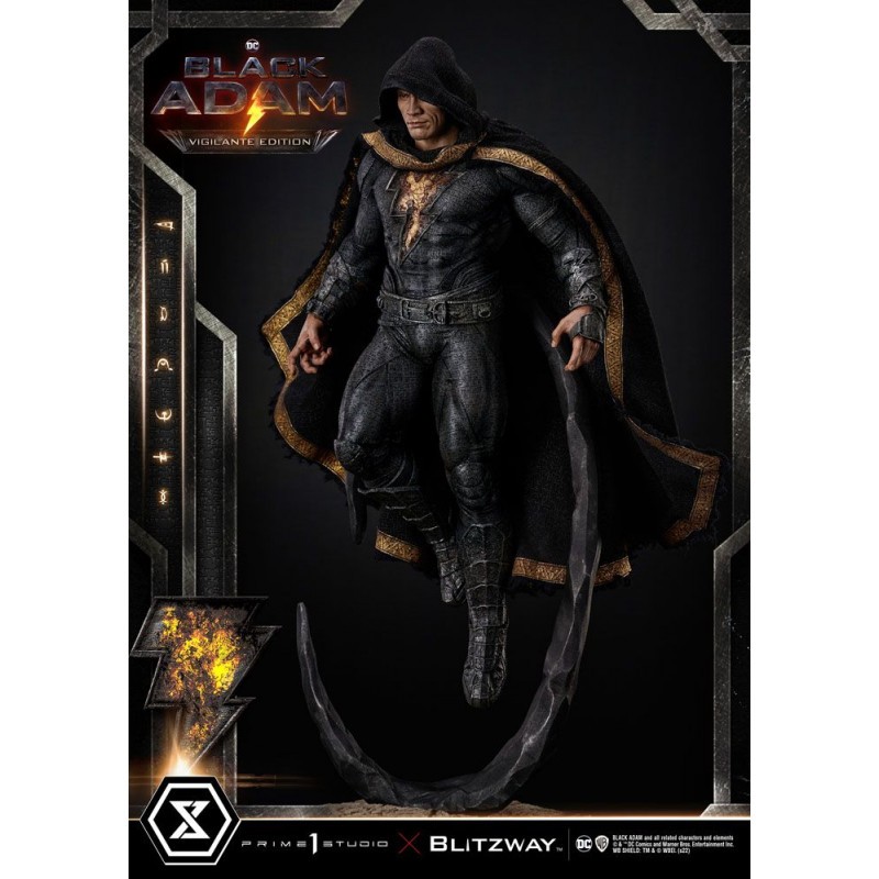 Black Adam statuette Museum Masterline 1/3 Black Adam Vigilante Edition 96 cm