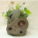 Le Château dans le ciel Pot à fleurs Casque Robot 21 cm