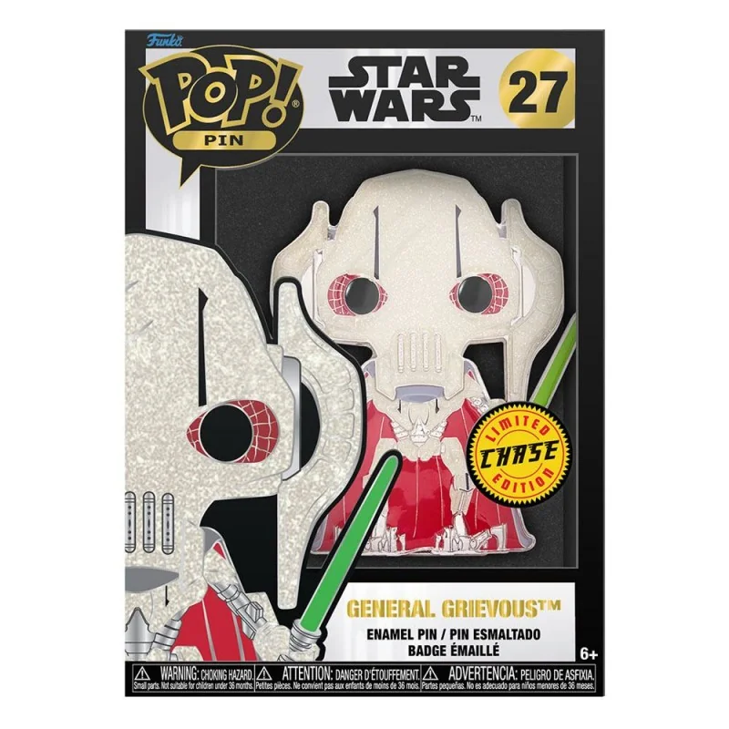 Star Wars POP! Pin pin's émaillés General Grievous 10 cm