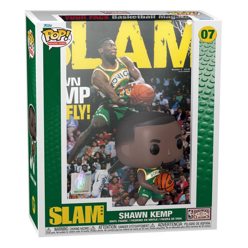 NBA Cover POP! Basketball Vinyl figurine Shawn Kemp (SLAM Magazin) 9 cm