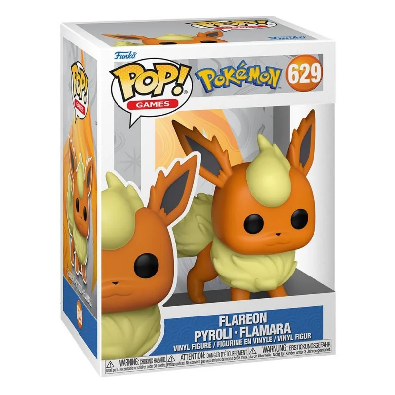 Figurine Funko Pop Games Pokémon Salamèche Emea