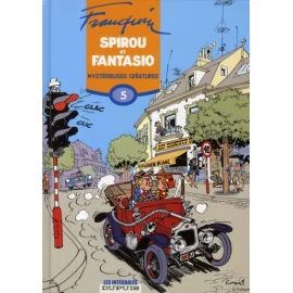 spirou et fantasio - intégrale tome 5 - mystérieuses créatures