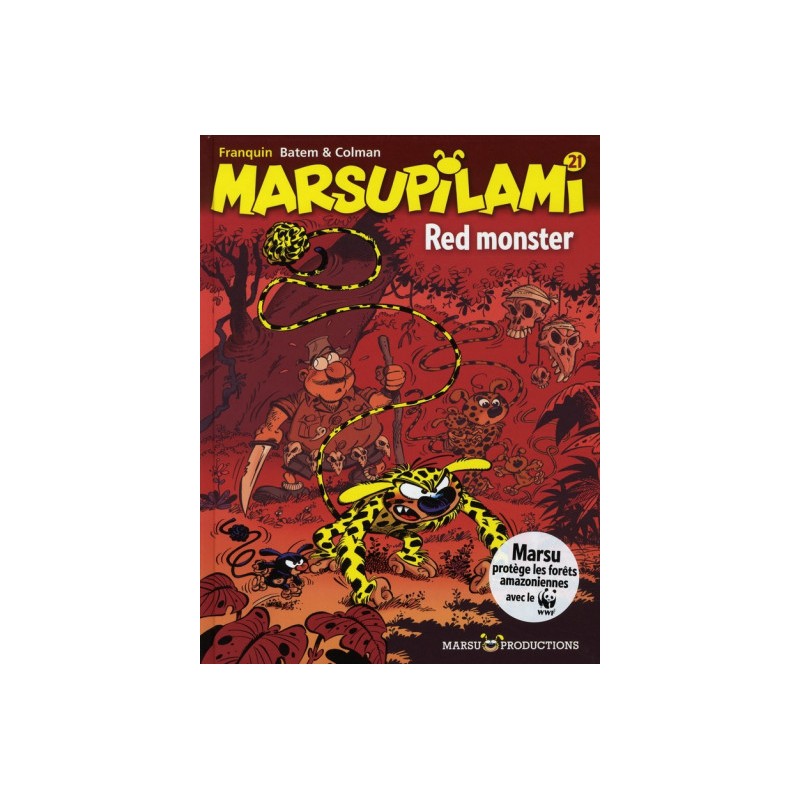 marsupilami tome 21 - red monster