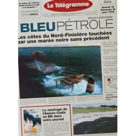 Bleu pétrole - édition jaquette