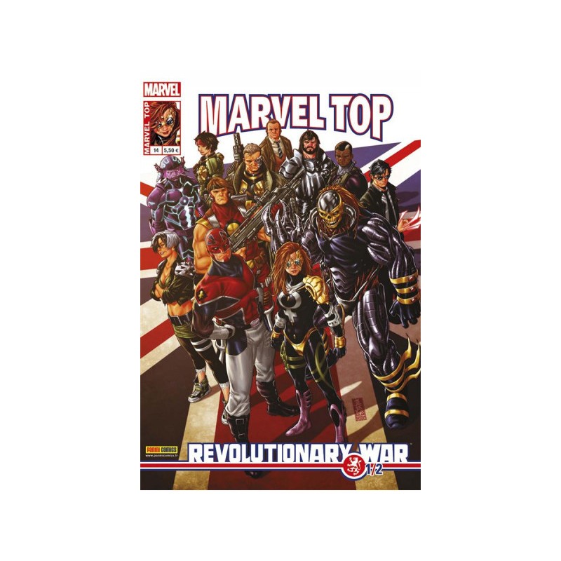 marvel top 14 : revolutionary war 1 (sur 2)