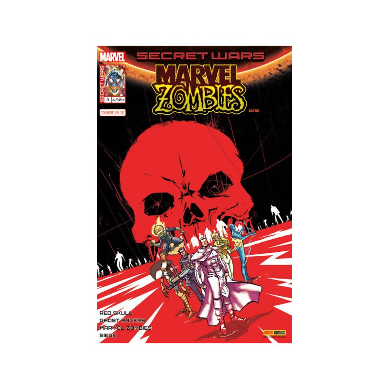 Secret wars : Marvel zombies tome 3 - Cover 2/2 de Rossmo