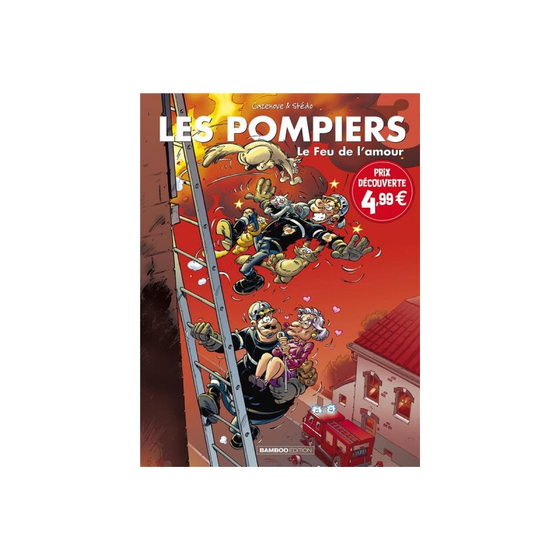 les pompiers tome 3 - le feu de l'amour