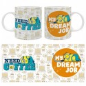 MINIONS - Mug 320 ml - Happy Mix - MY DREAM JOB - subli 