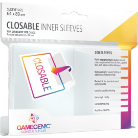 Gamegenic – Protège-Carte Standard : 100 Sleeves Prime Jaune