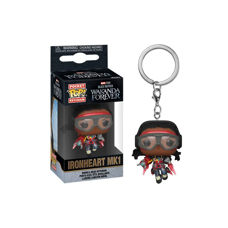 Marvel Pocket Pop Black Panther Wakanda Forever Ironheart MK 1