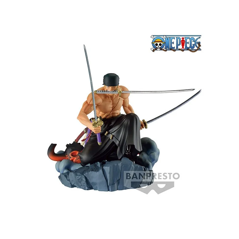 One Piece Dioramatic Roronoa Zoro Brush 15cm - W98