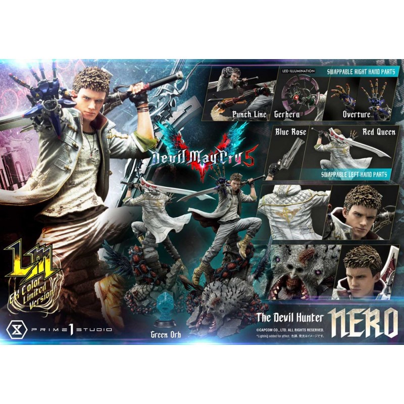 Devil May Cry 5 statuette 1/4 Nero Exclusive Version 77 cm