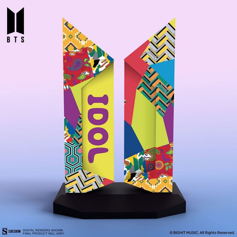 BTS statuette Premium BTS Logo: Idol Edition 18 cm