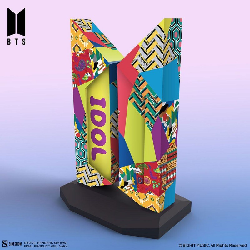 BTS statuette Premium BTS Logo: Idol Edition 18 cm