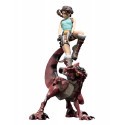 Tomb Raider figurine Mini Epics Lara Croft & Raptor 24 cm