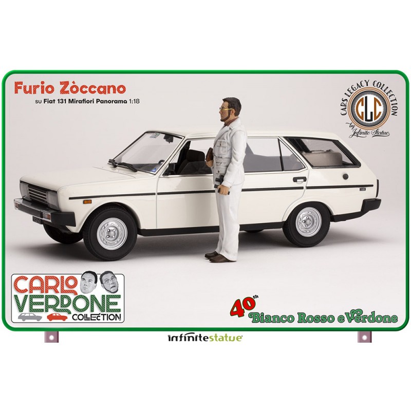 FURIO E FIAT 131 PANORAMA 1:18 VOITURE EN RÉSINE