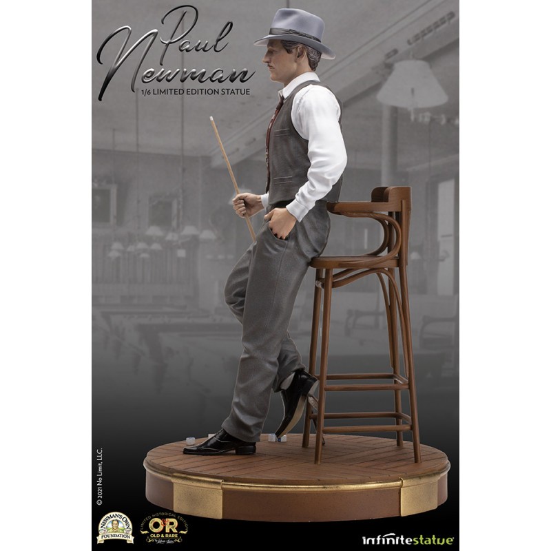 PAUL NEWMAN OLD&RARE STATUE EN RÉSINE 1/6