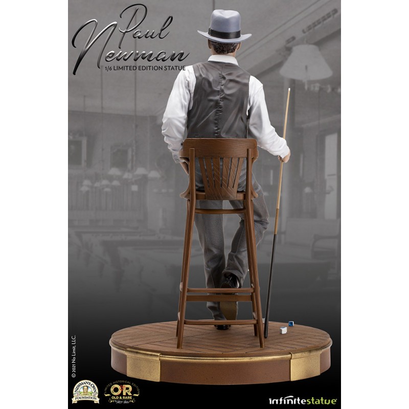 PAUL NEWMAN OLD&RARE STATUE EN RÉSINE 1/6