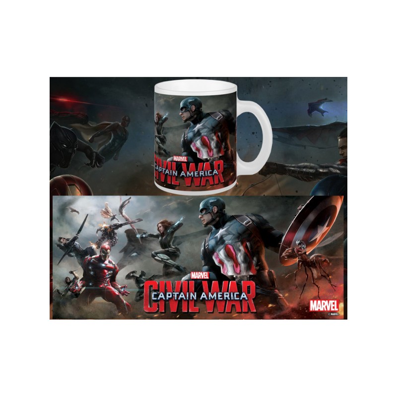 TASSE DE COMBAT FINAL CAPTAIN AMERICA CW