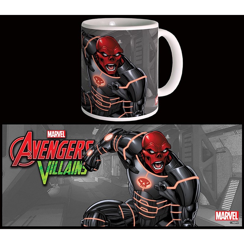 MUG CRÂNE ROUGE AVENGERS VILLAINS